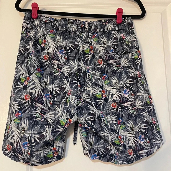 Robert Graham Floral Paisley Performance Board Shorts Swim Trunks Pants Size‎ 30 - Picture 2 of 6